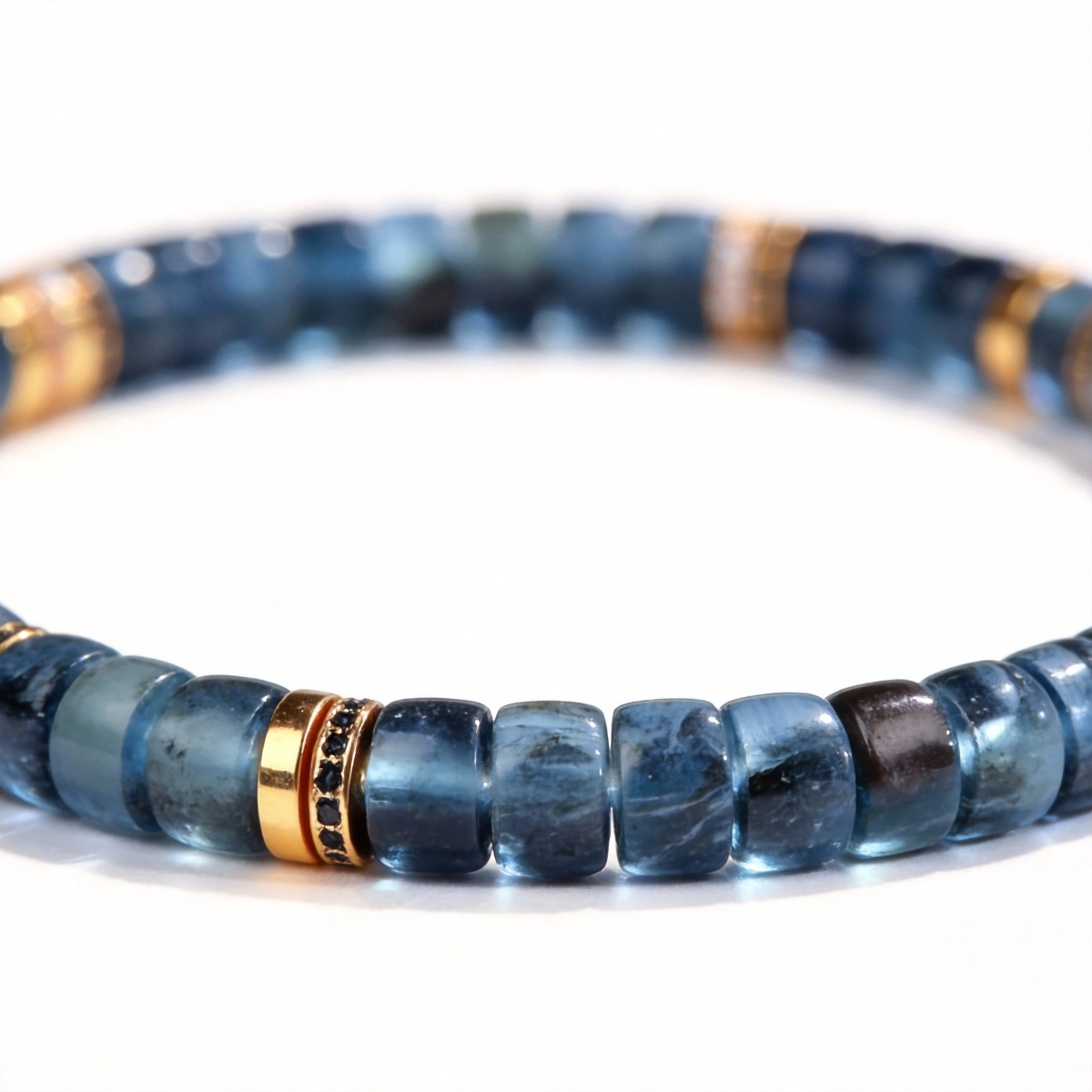 Tideglass Aquamarine Crystal Bracelet