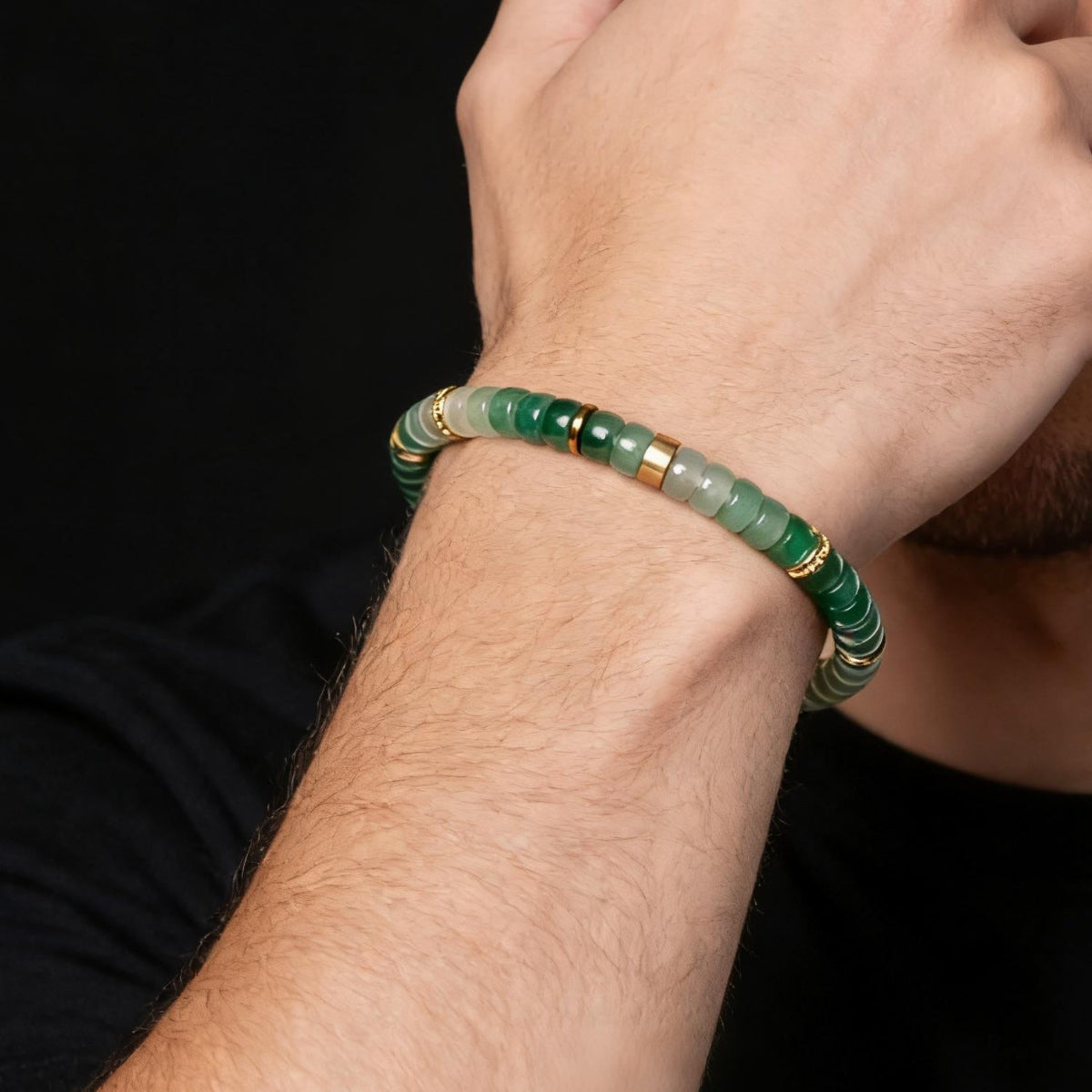 Verdant Veil Jade Bracelet