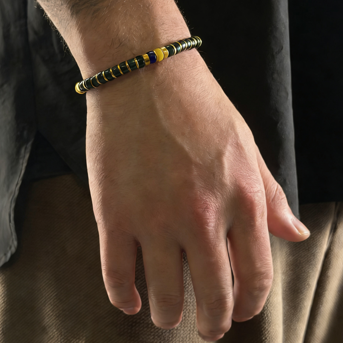 Brazil Beaded Bracelet