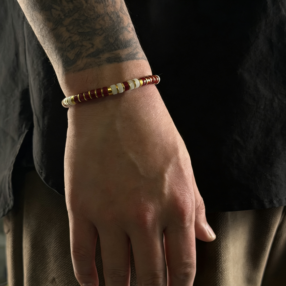 Canada Beaded Bracelet