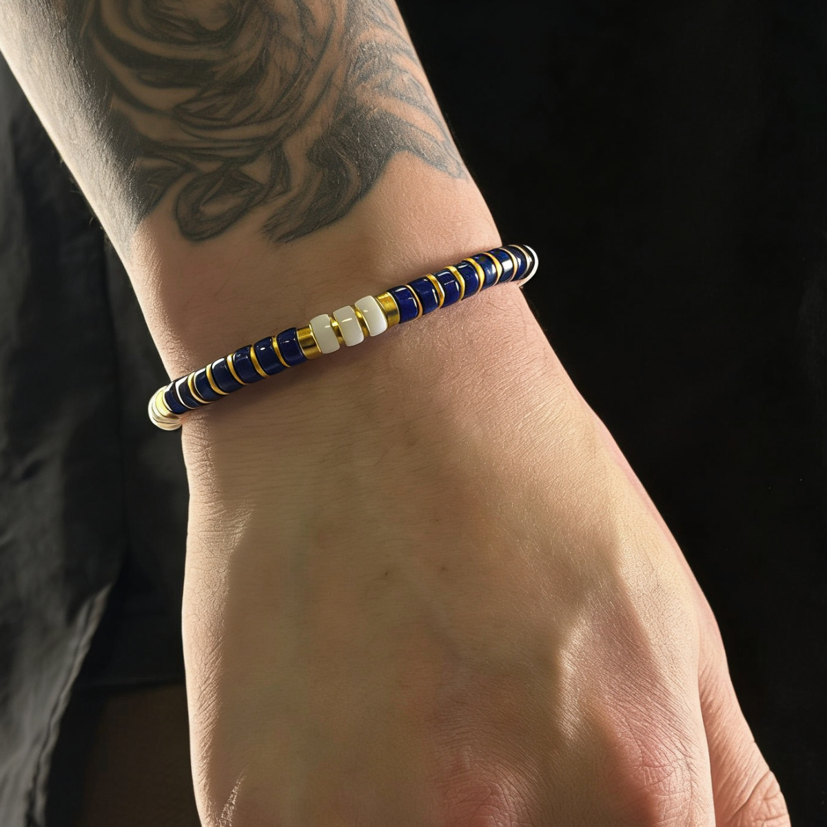 Scotland Beaded Bracelet