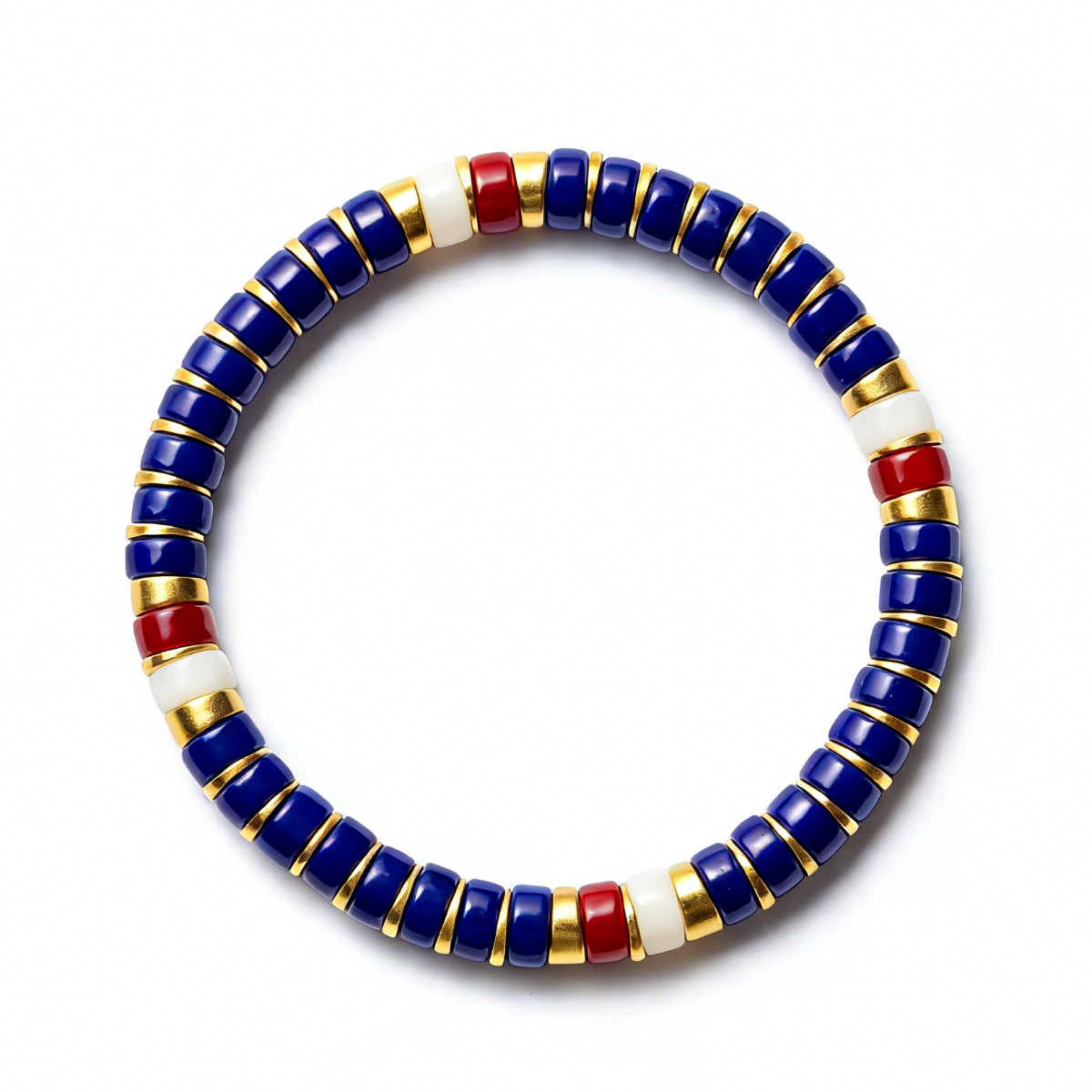 France Beaded Bracelet