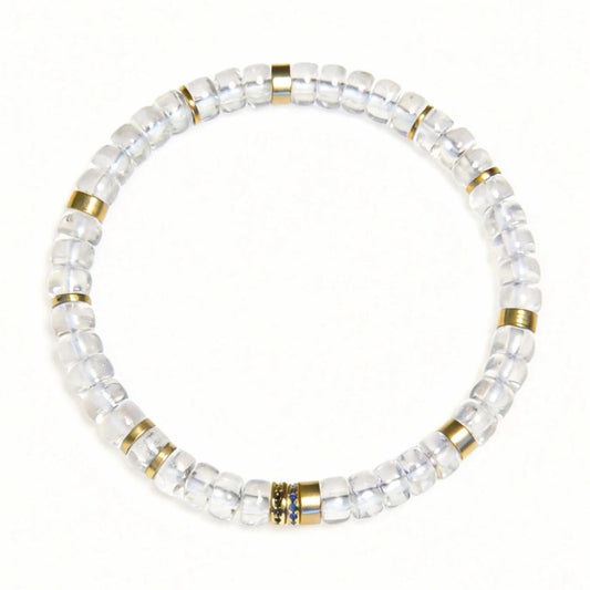 Frostglint Crystal  Bracelet