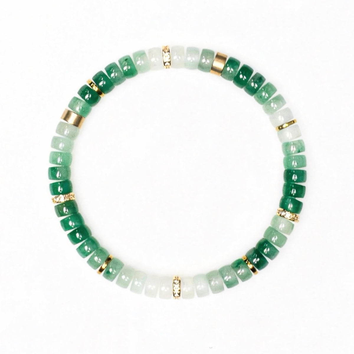 Verdant Veil Jade Bracelet