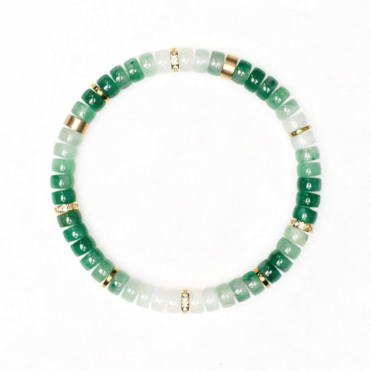 Verdant Veil Jade Bracelet