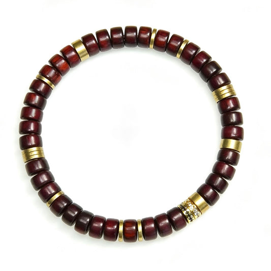 Small-Leaf Sandalwood Bracelet