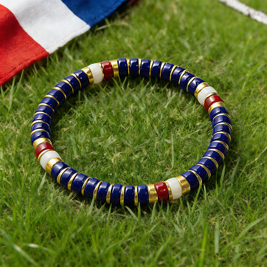 France Beaded Bracelet