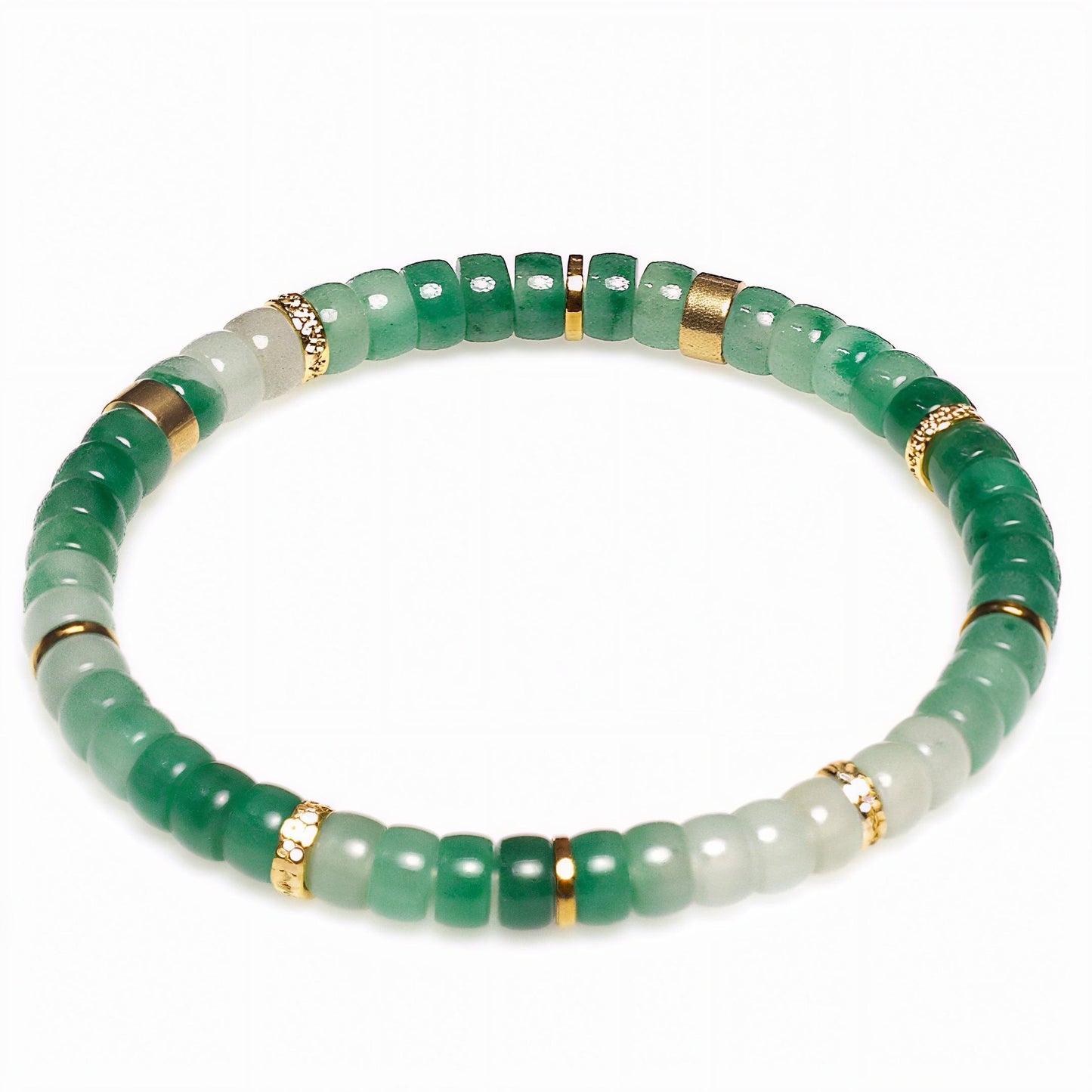Verdant Veil Jade Bracelet