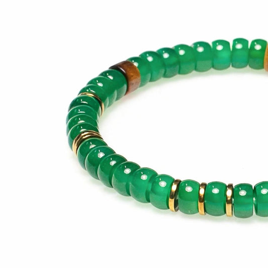 Verdant Grove Sandalwood Bracelet