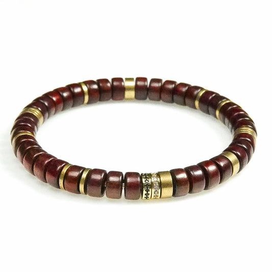 Small-Leaf Sandalwood Bracelet