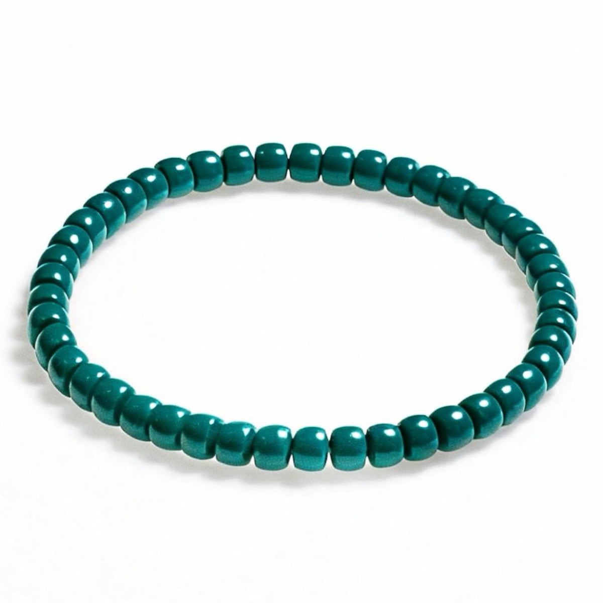 Minimal Turquoise Bead Bracelet
