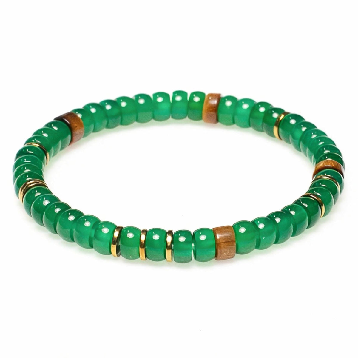 Verdant Grove Sandalwood Bracelet