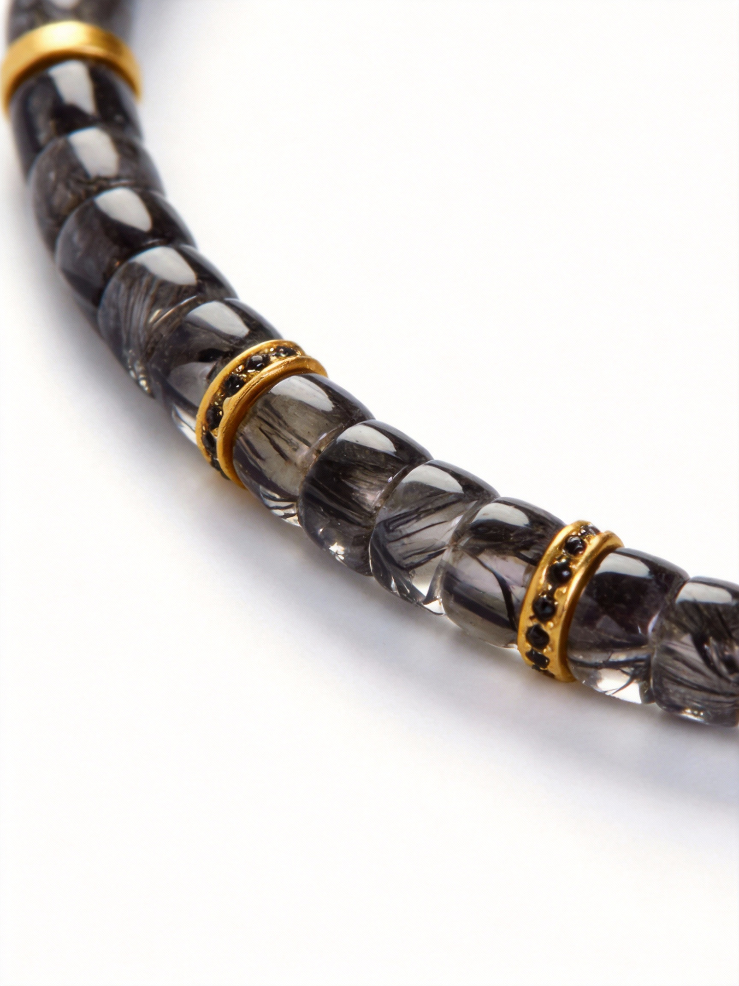 Stormglass Crystal Disc Bracelet
