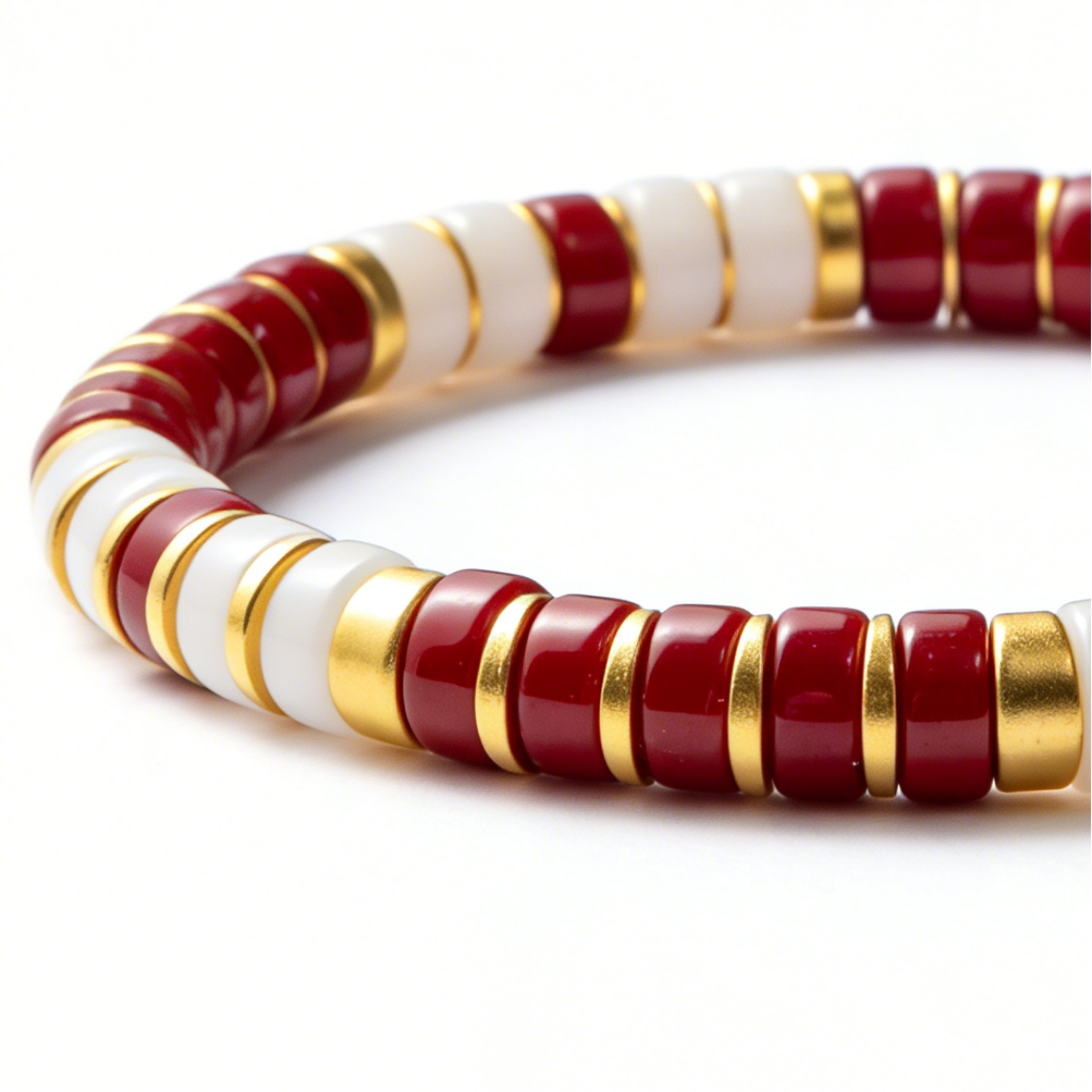 Canada Beaded Bracelet