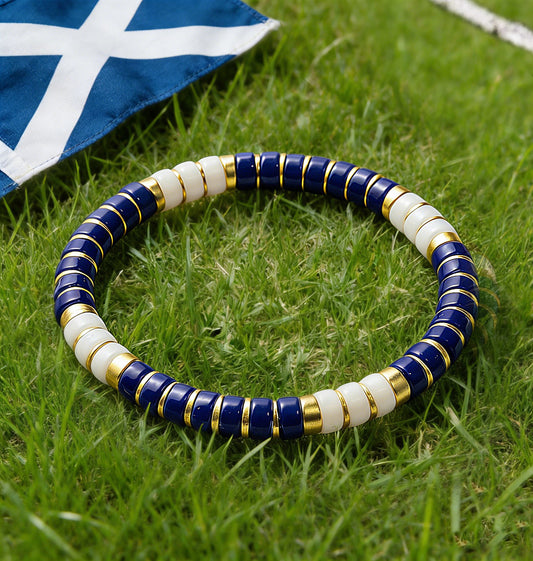 Scotland Beaded Bracelet