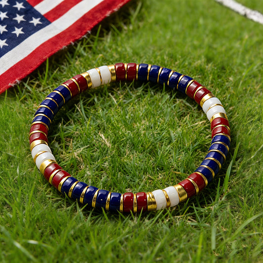United States Beaded Bracelet