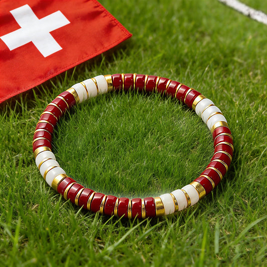 Switzerland Beaded Bracelet
