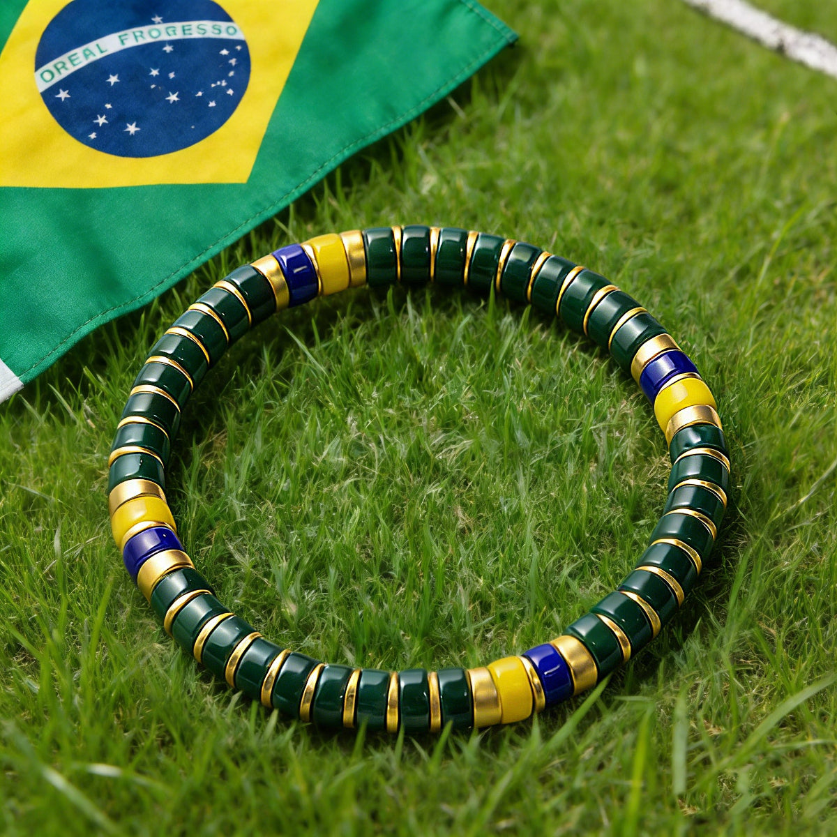 Brazil Beaded Bracelet