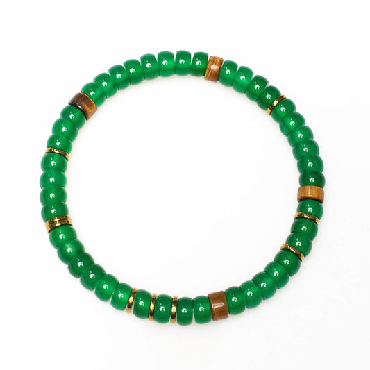 Verdant Grove Sandalwood Bracelet